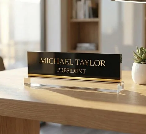 nameplate
